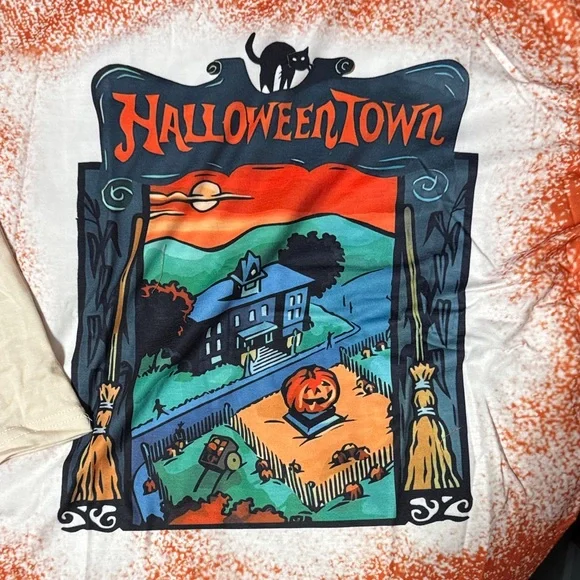 Bundle of Three Graphic Women's Tees - Halloween, Sun, Dog Mama - Picture 2 of 4